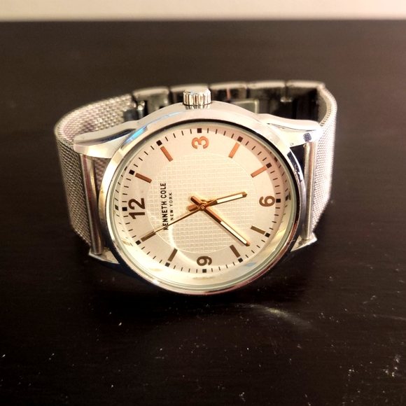 KC Mens Quartz Stainless Steel Wrist Watch - Picture 2 of 7